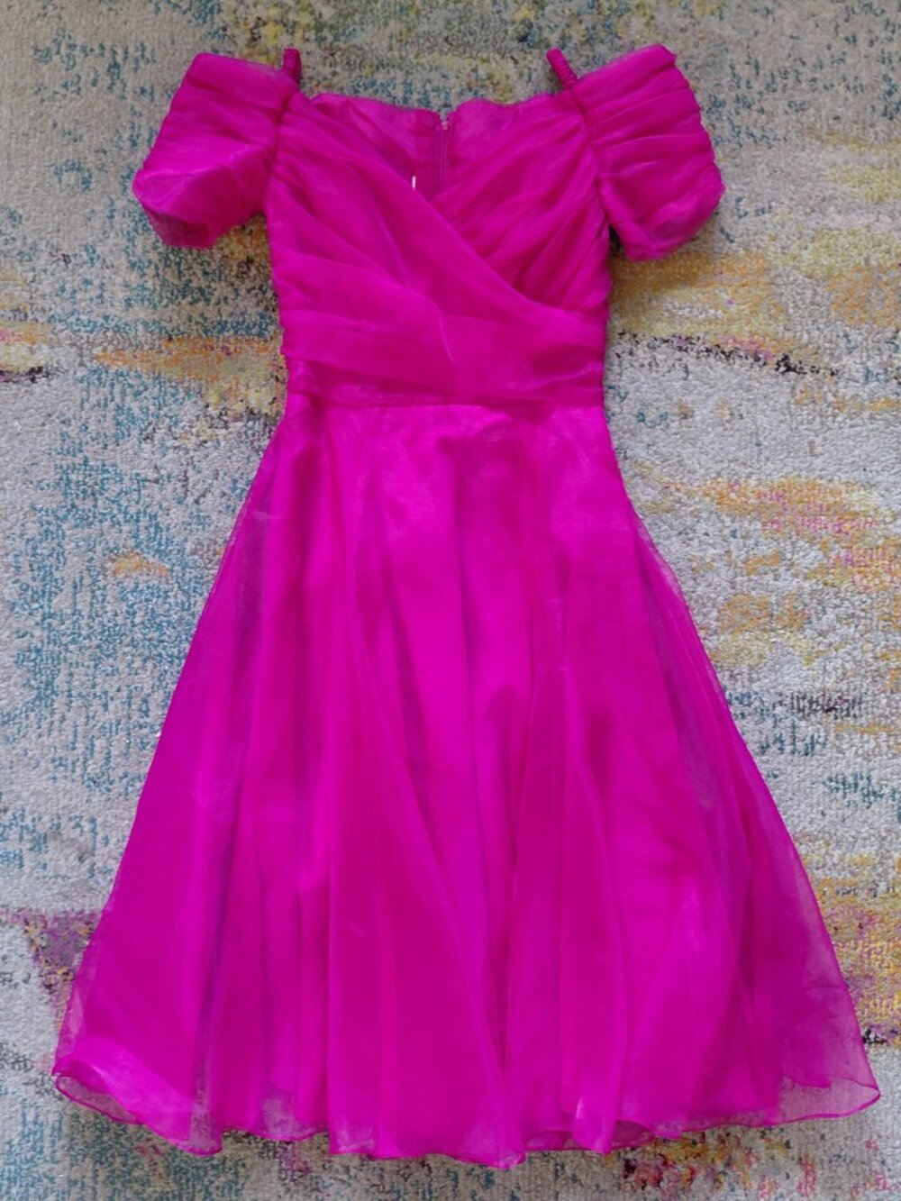Vintage Watters & Watters Organza Dress Size 6